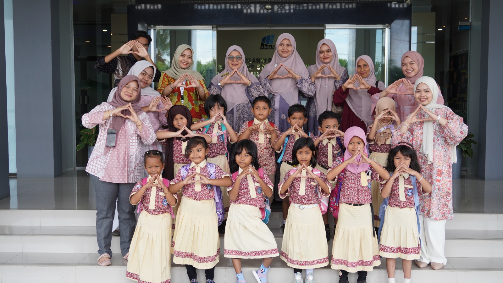 BAST Kenalkan Siswa TK Nurul Iman Sejarah dan Mitigasi Bencana Sejak Dini
